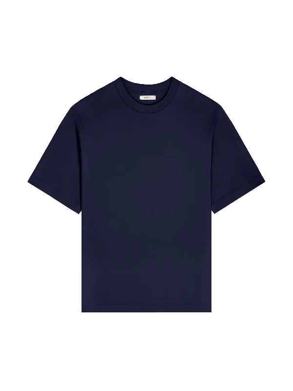 Womens DNA Oversized T-Shirt—navy