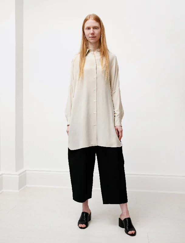 Oversized Silk Shirt Chino