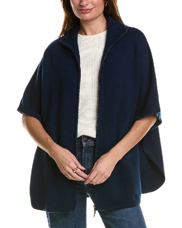 Forte Cashmere Mock Wool & Cashmere-Blend Cardigan