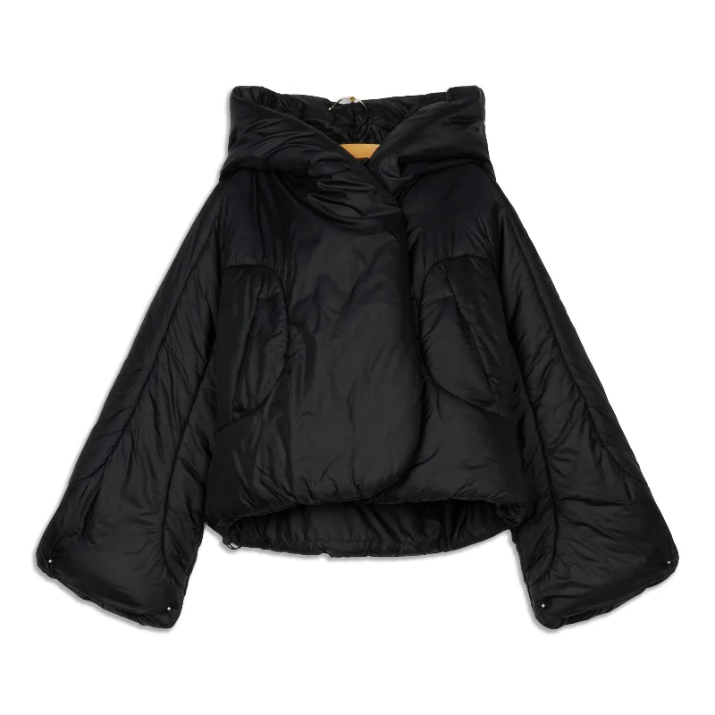 Hooded Insulated Wrap - Resale