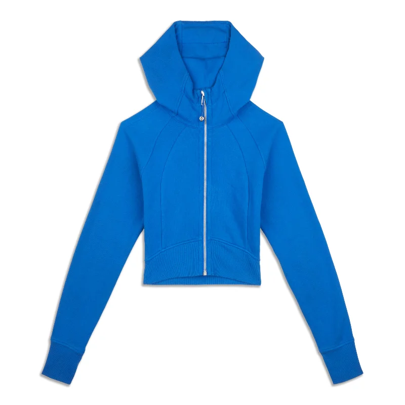 Scuba Full-Zip Cropped Hoodie - Resale