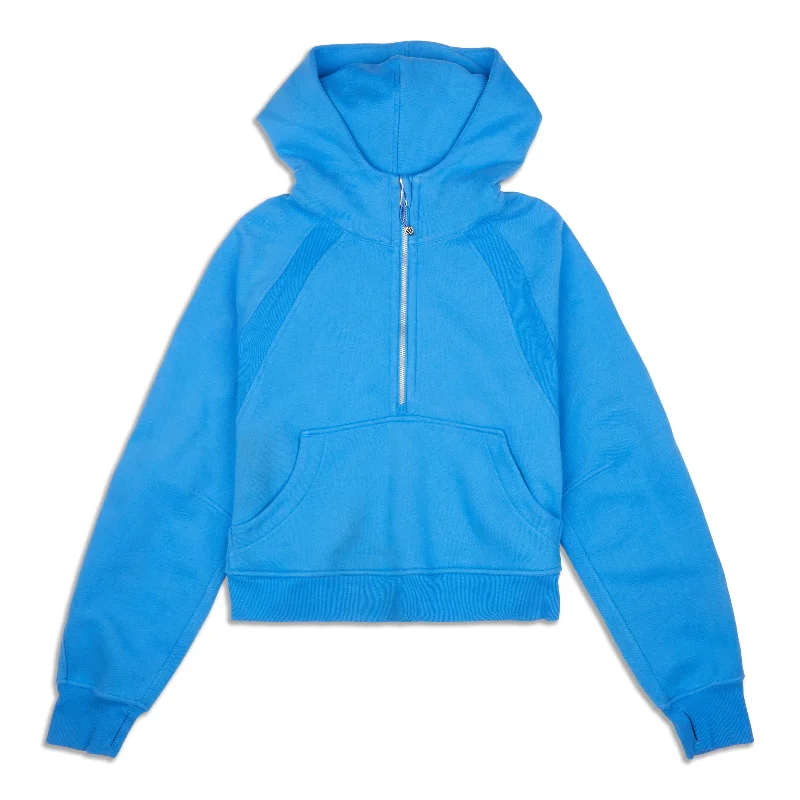 Scuba Oversized Half-Zip Hoodie