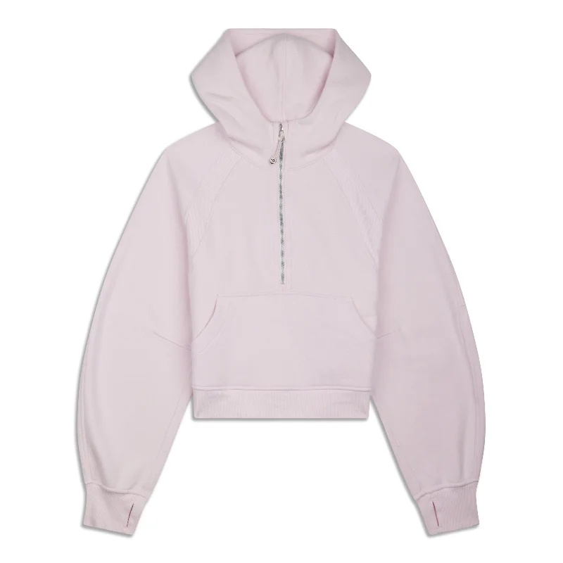 Scuba Oversized Half-Zip Hoodie - Resale