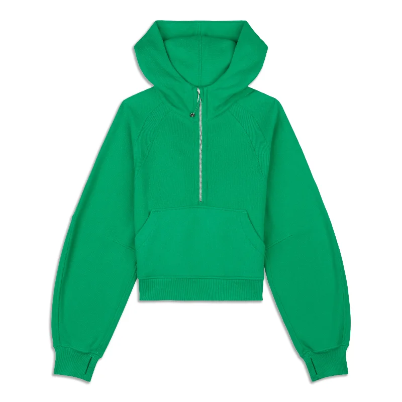 Scuba Oversized Half-Zip Hoodie - Resale