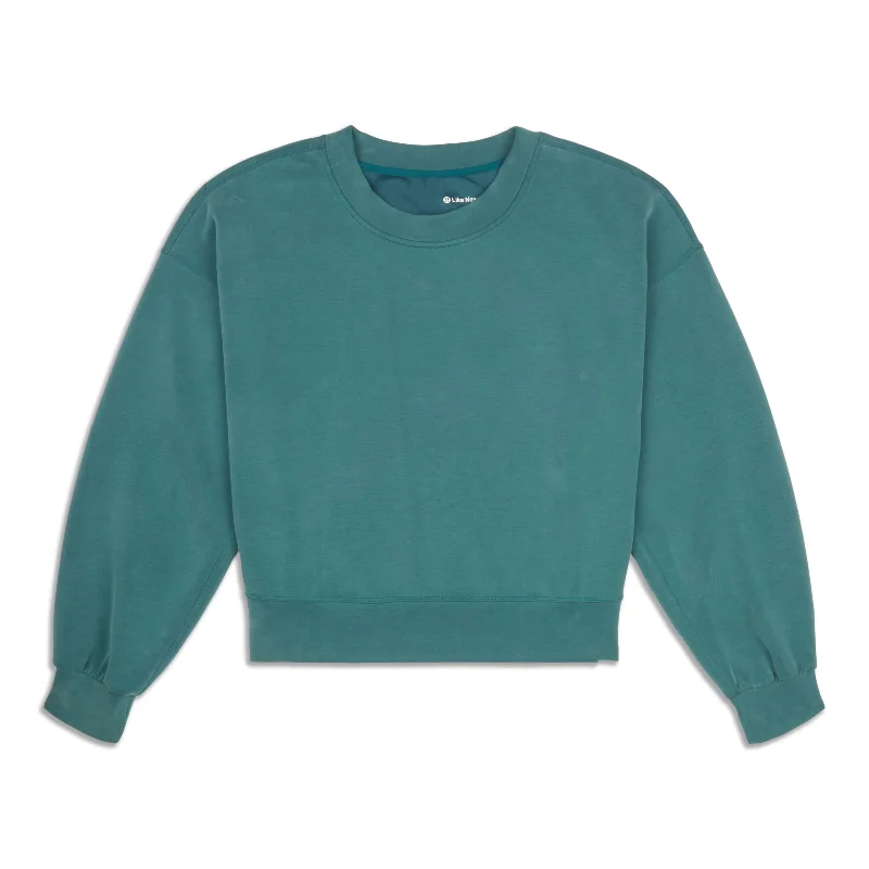 Softstreme Perfectly Oversized Cropped Crew - Resale