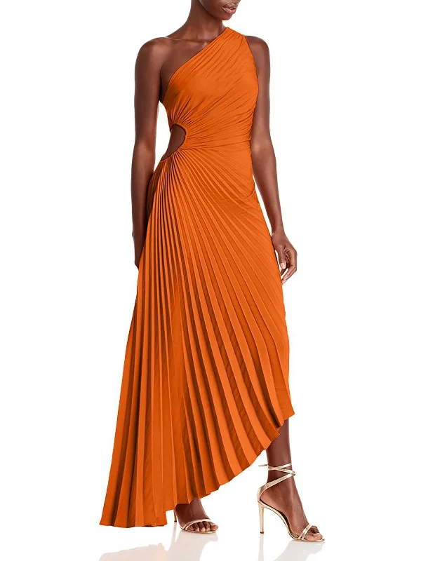 Womens Cut-Out Long Maxi Dress