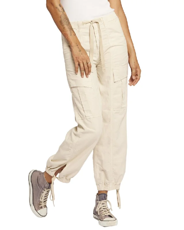 Current/Elliott The Capture Linen-Blend Pant