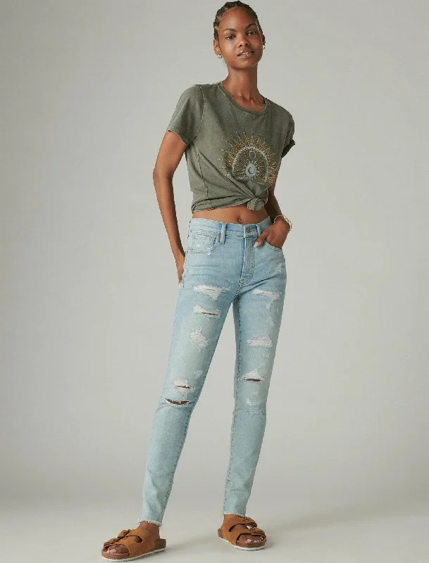 Lucky Brand Women's High Rise Bridgette Skinny