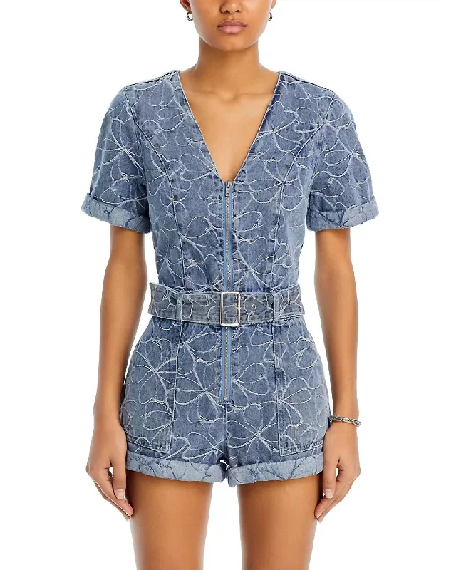 Galilea Romper In Indigo