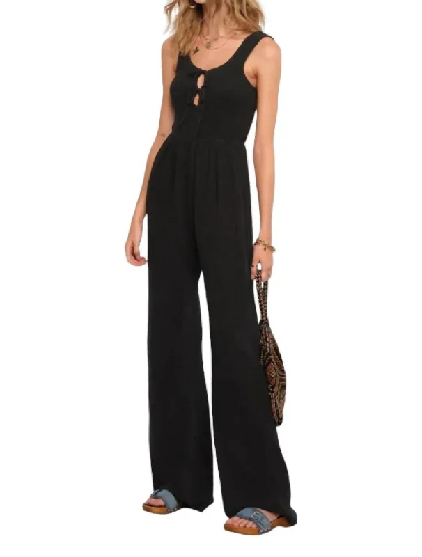 Rosarie Jumpsuit In Black