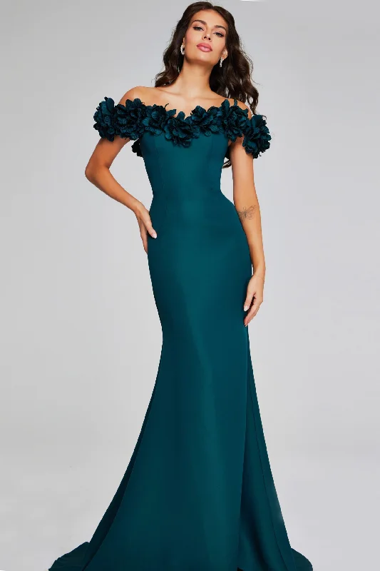 Jovani 40595 Long Formal Mermaid Evening Dress